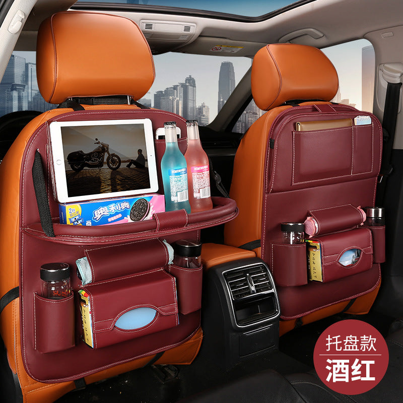 2PCS Car seat back storage bag