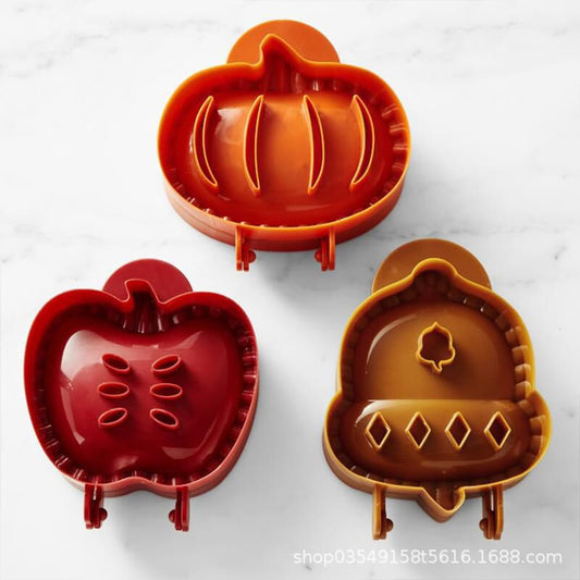 Cross Border Kitchen Baking MoldsHazelnuts, Pumpkin, Apple Pie Pie Molds, Christmas Cookie Molds