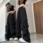 American retro cargo pants women's 2024 summer trousers