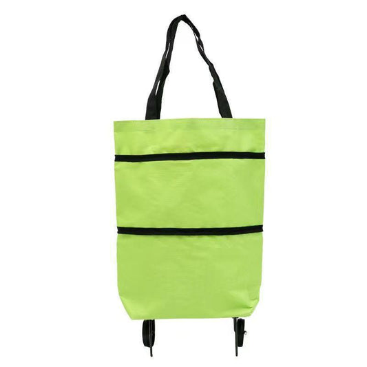 Folding Shopping Pull Cart Trolley Bag With Wheels