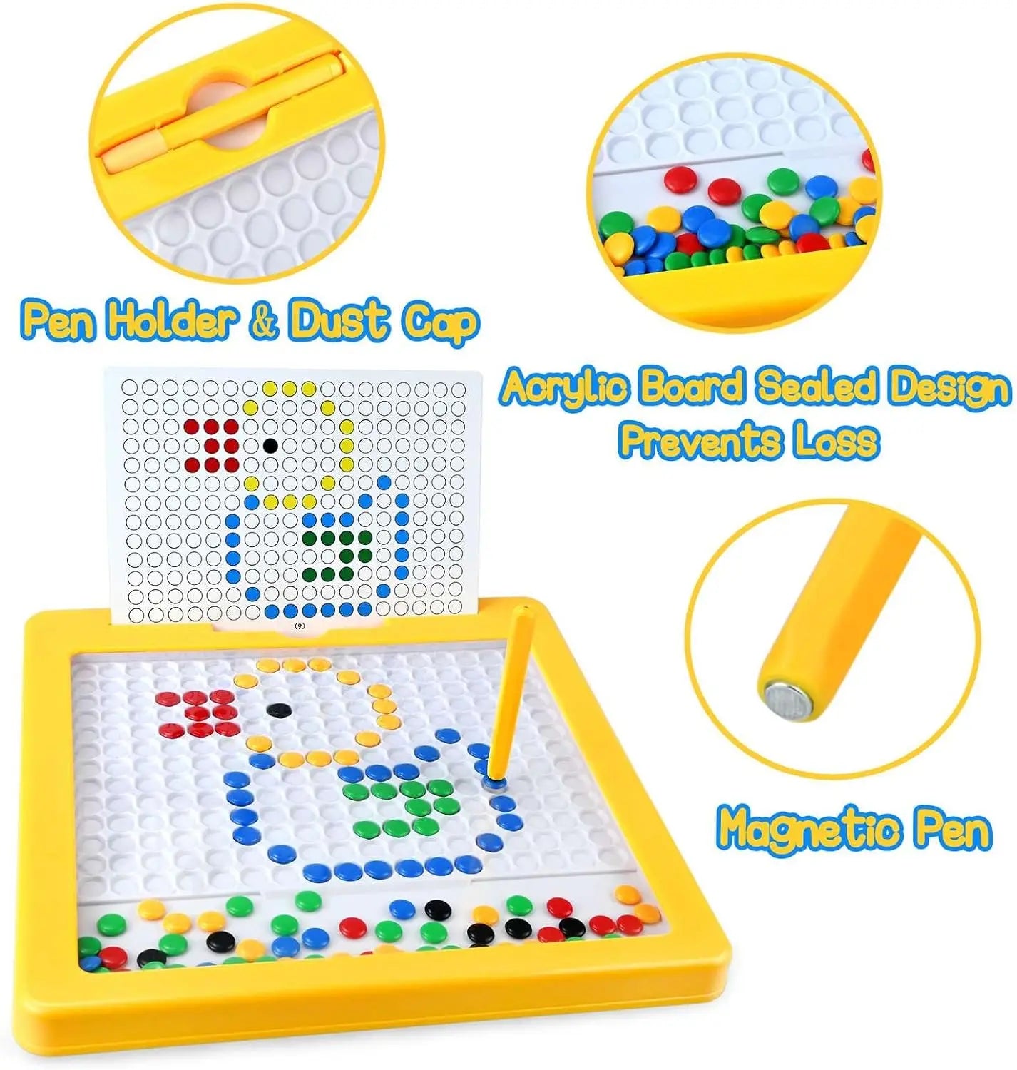 Magnetic Drawing Board for Toddlers